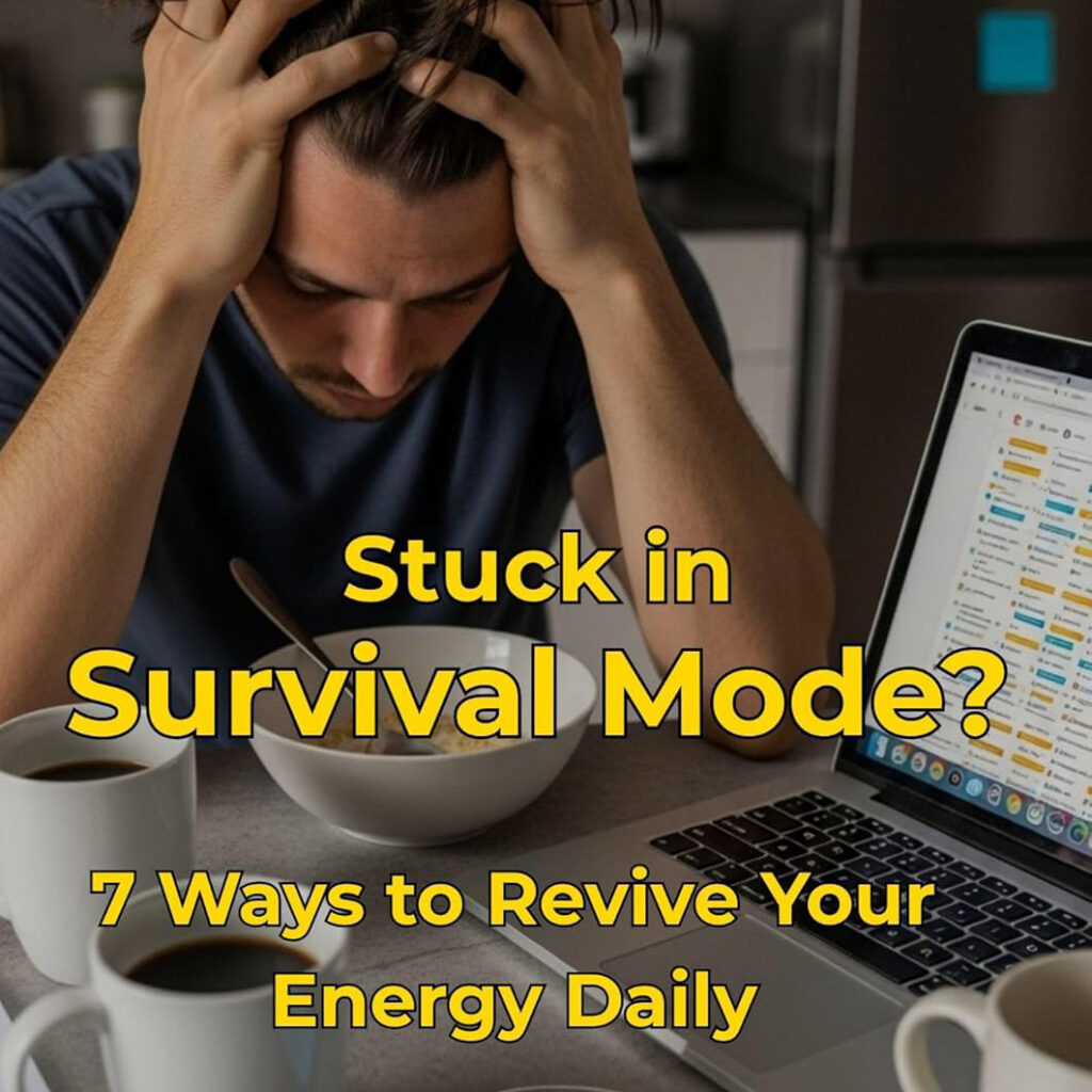 Stuck in Survival Mode? 7 Ways to Revive Your Energy Daily