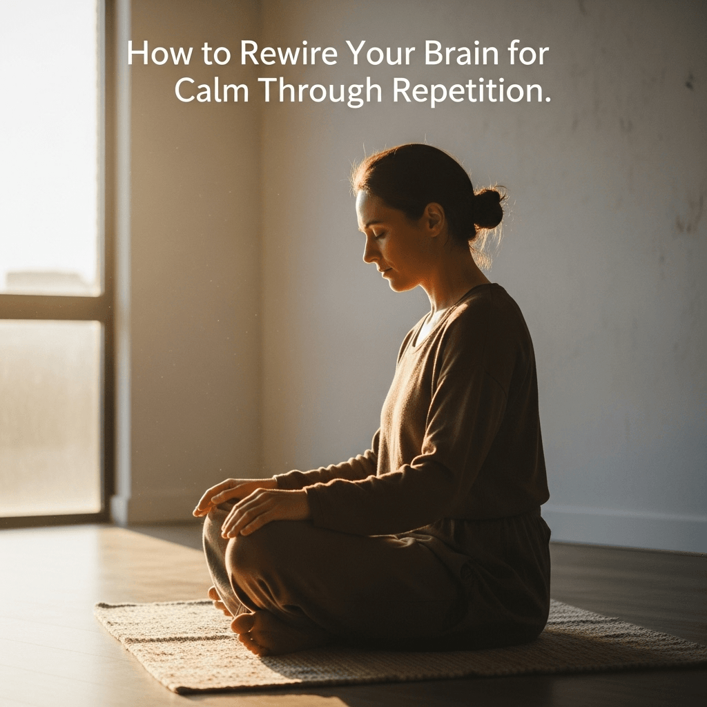 How to Rewire Your Brain for Calm Through Repetition