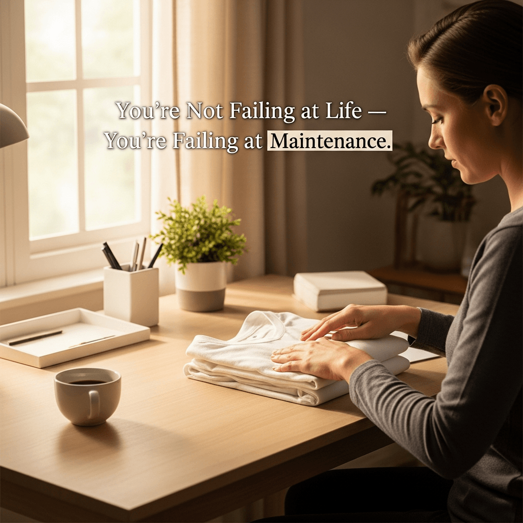 You’re Not Failing at Life — You’re Failing at Maintenance