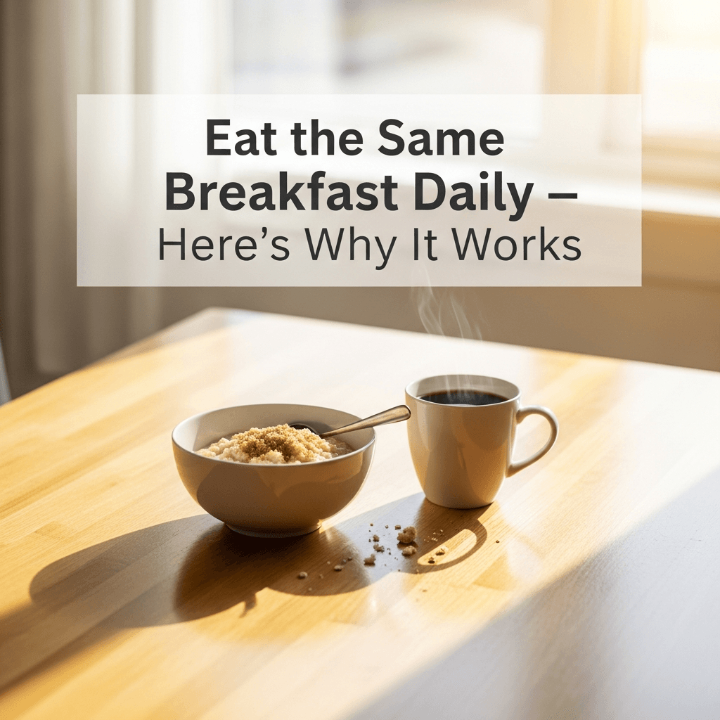 Eat the Same Breakfast Daily — Here’s Why It Works