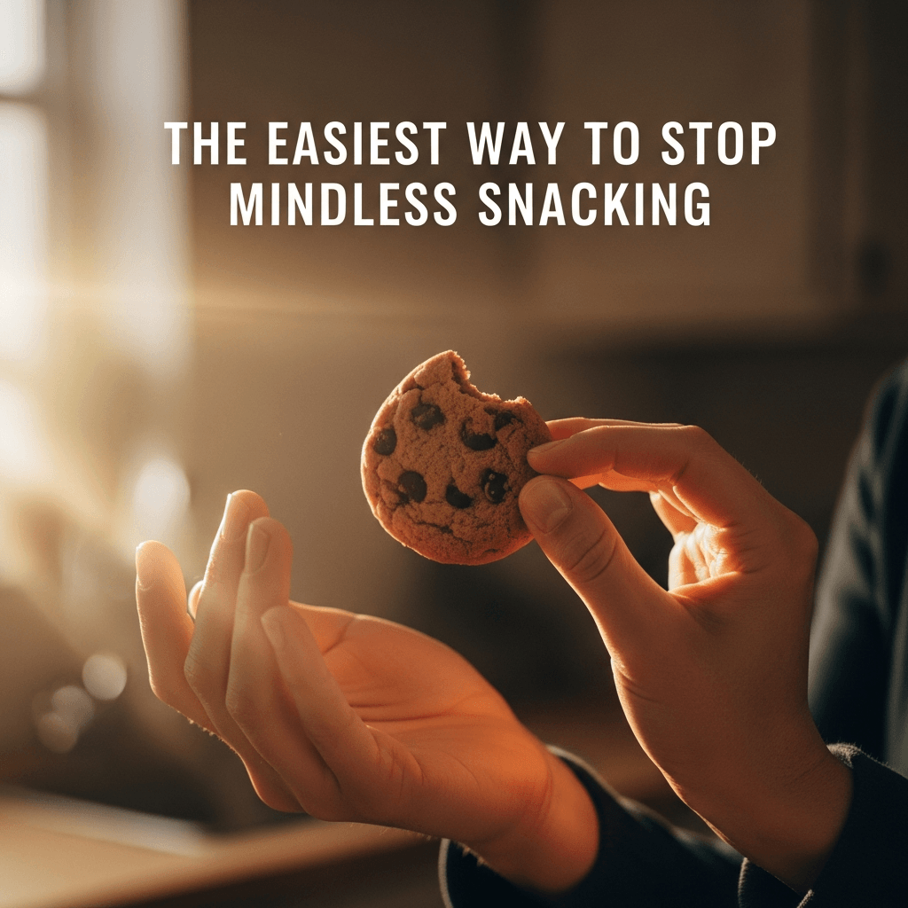 The Easiest Way to Stop Mindless Snacking