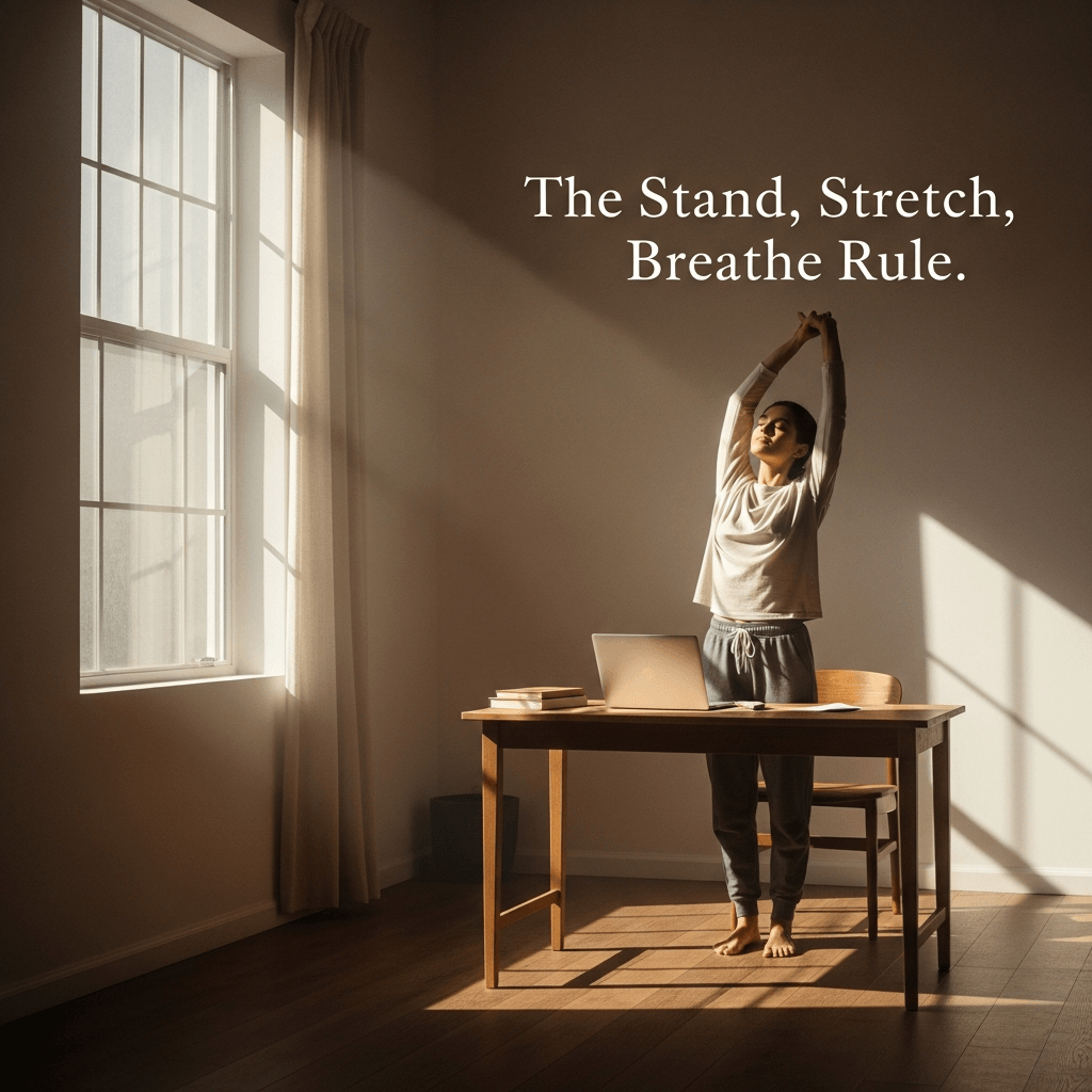 The “Stand, Stretch, Breathe” Rule