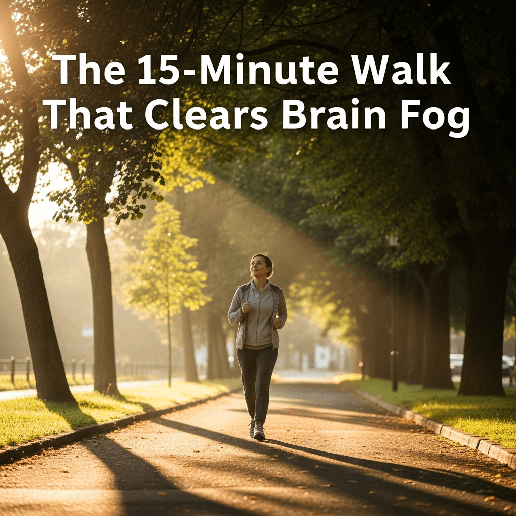 The 15-Minute Walk That Clears Brain Fog