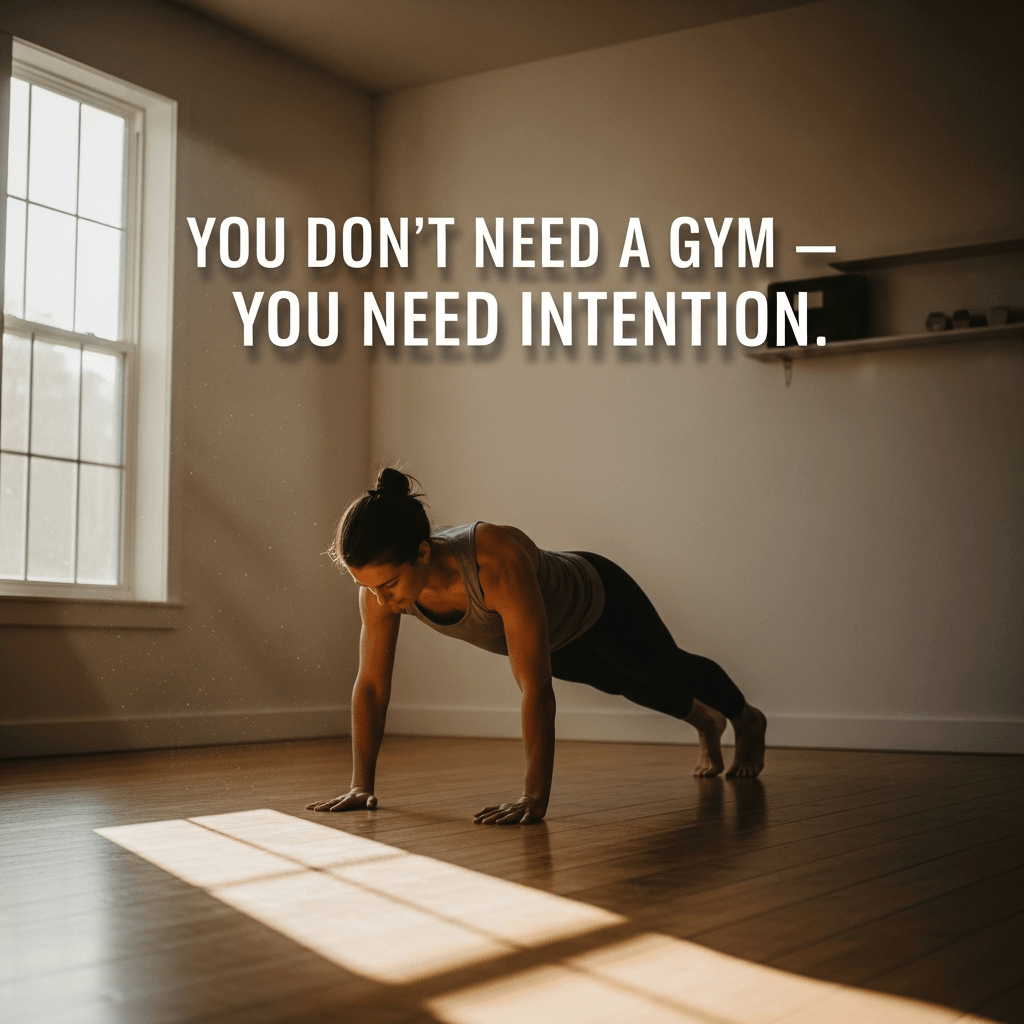 You Don’t Need a Gym — You Need Intention