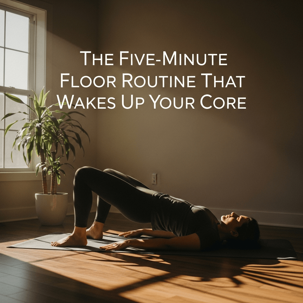 The Five-Minute Floor Routine That Wakes Up Your Core