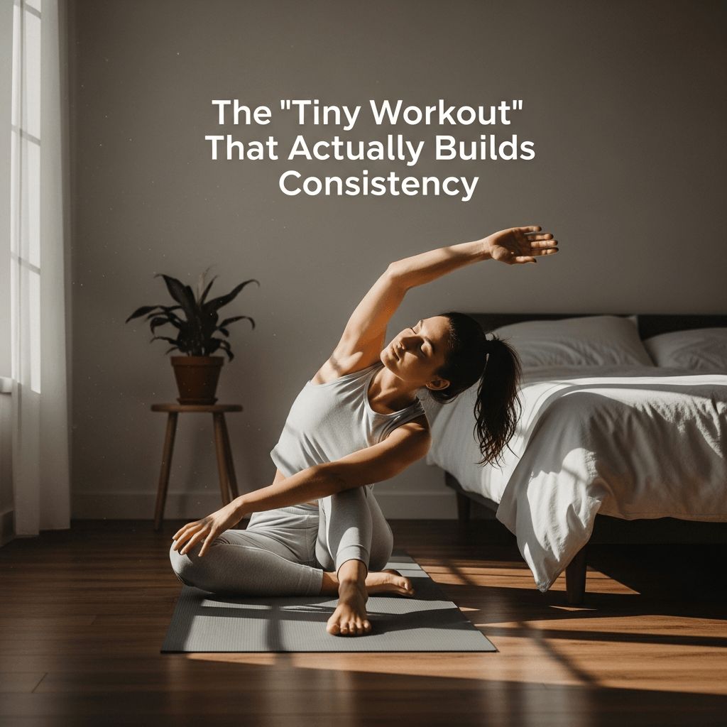 The “Tiny Workout” That Actually Builds Consistency