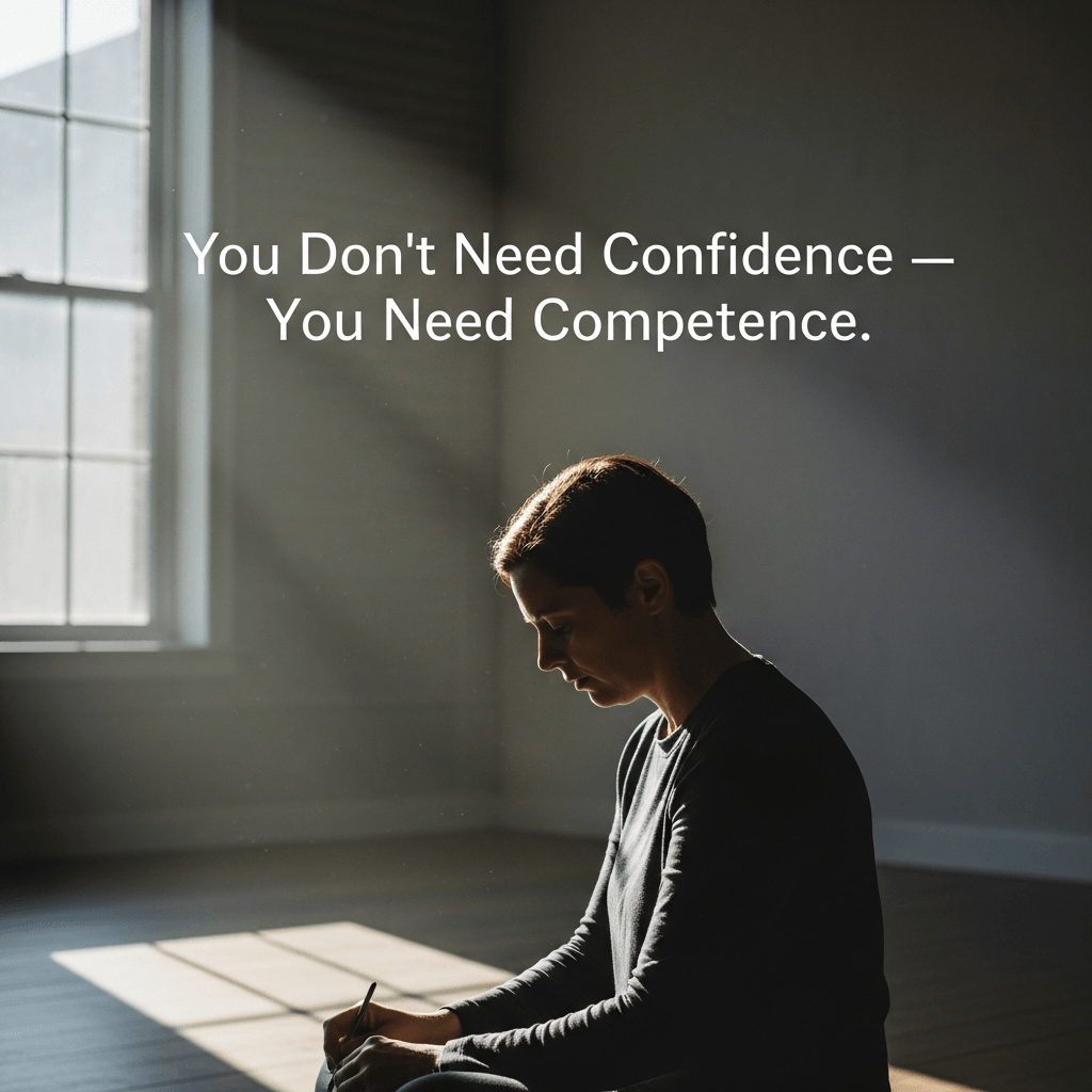 You Don’t Need Confidence — You Need Competence