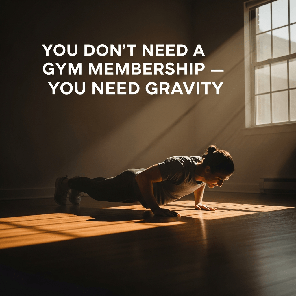 You Don’t Need a Gym Membership — You Need Gravity