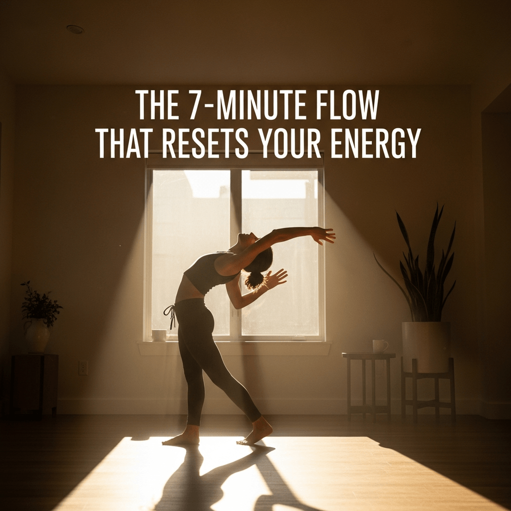 The 7-Minute Flow That Resets Your Energy