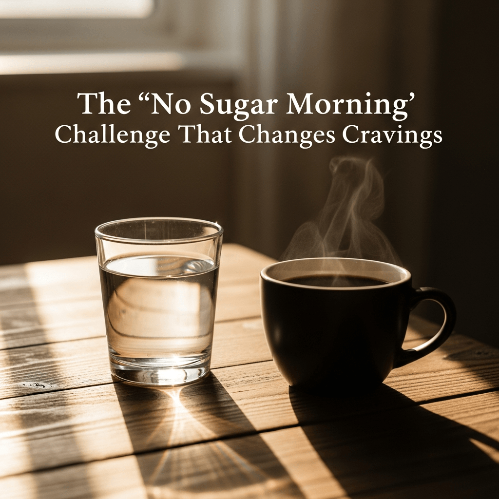 The “No Sugar Morning” Challenge That Changes Cravings