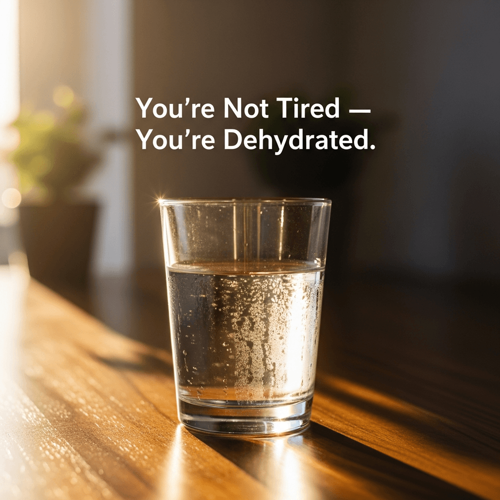 You’re Not Tired — You’re Dehydrated