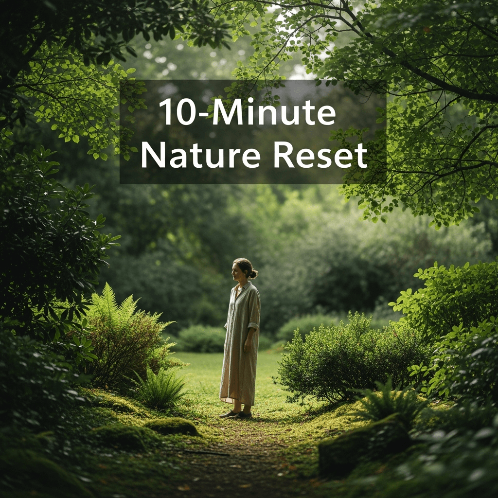 The 10-Minute Nature Reset That Feeds the Mind
