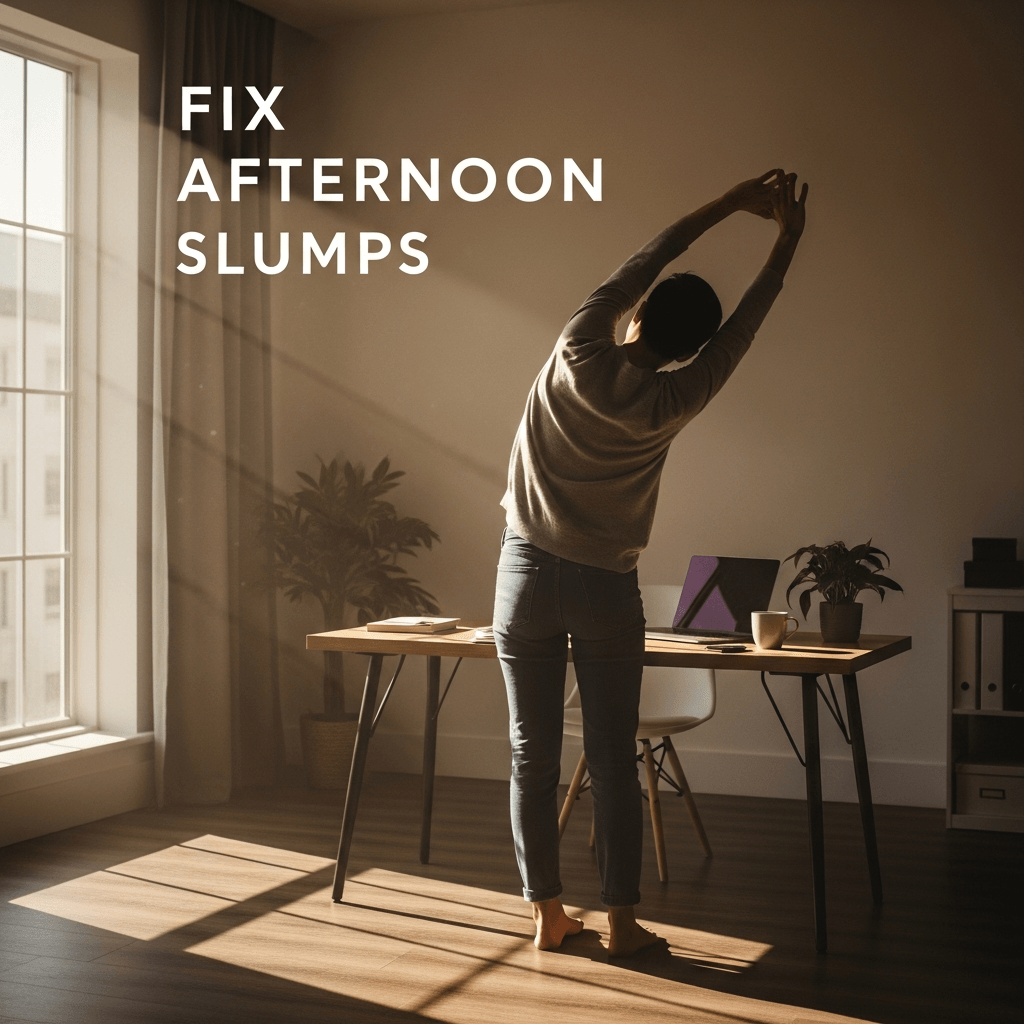 The Easy Trick to Fix Afternoon Slumps