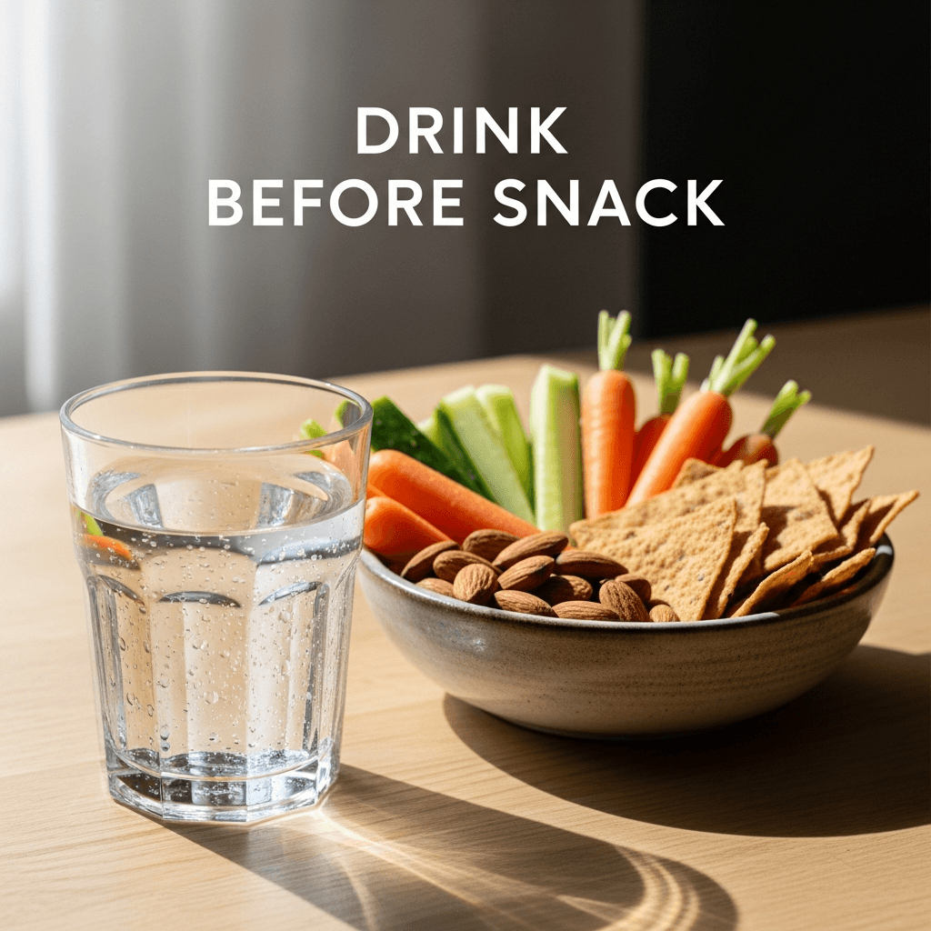 The “Drink Before Snack” Habit That Stops Cravings