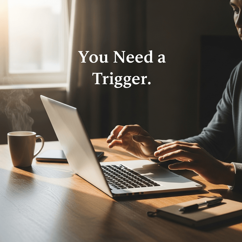 You Don’t Need Motivation — You Need a Trigger